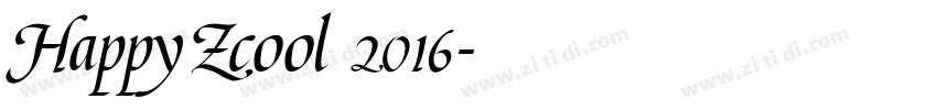 HappyZcool 2016字体转换